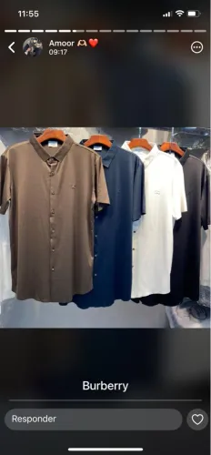 Camisa Burberry coleção 2025