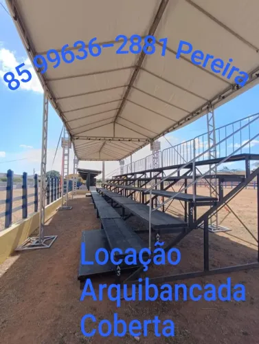 Locação de Arquibancada Coberta
