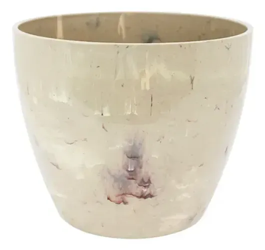 Vaso Cachepo De Mesa Redondo 15x13cm Para Orquídea Cactos