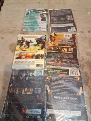 Dvd decorativo 8 unidades 