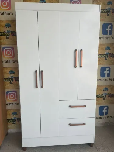 ? Guarda Roupa Solteiro - 100% MDF - ?