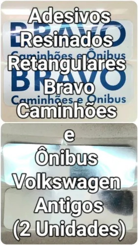 Adesivos Colecionáveis Vw Bravo Caminhões Antigos 