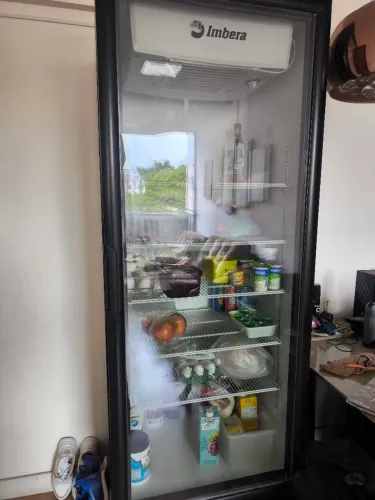 Expositor Refrigerado Imbera 454 Litros Preto VRS16 - 110V