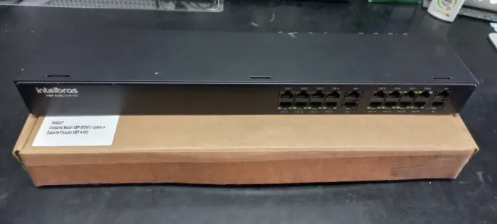 Conjunto Balun XBP 502M Cabos e Sporte de Fixação VBP A16C Intelbras