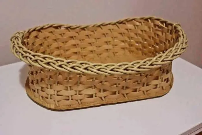 38x23 cm cesto de pães para cozinha cesta em fibra 