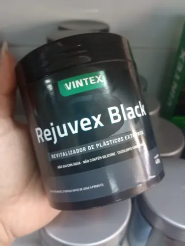 Revitalizador de plasticos Rejuvex Black 400g - Vintex/Vonixx