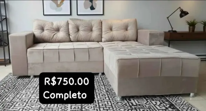 SOFÁ CHEISSE 3 LUGARES 