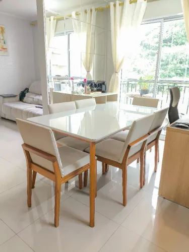 Mesa Jantar Off White