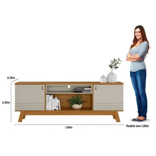 Rack para TV com Design Moderno e Prático!