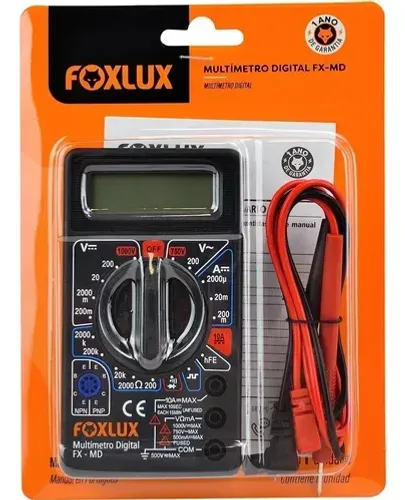 Multimetro Digital Foxlux