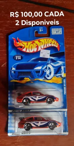 (2 DISPONIVEIS) Hot Wheels Porsche 911 GT3 - Main lIne - 1/64