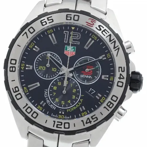 Relógio  TAG senna Formula 1 cronógrafo CAZ1013 quartz  preto 43mm