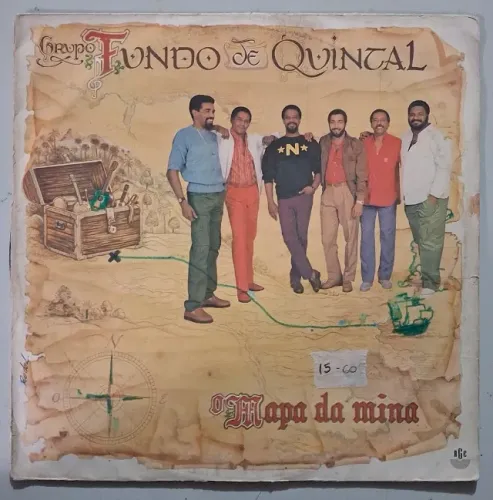 Lp Fundo De Quintal - O Mapa Da Mina - 1986