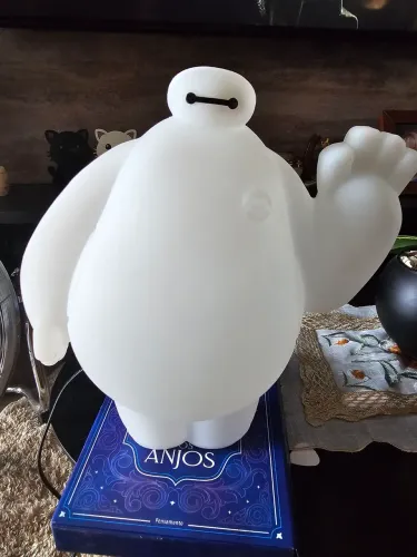 Luminária Abajur Baymax - Big Hero 6