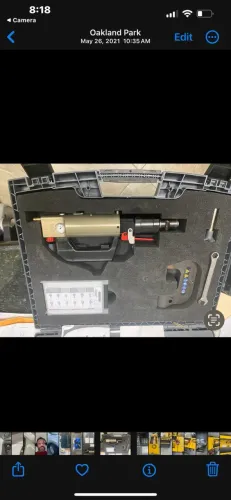  Rebitadeira de alumínio Automotivo Pneumático  GYS 8 TONELADAS