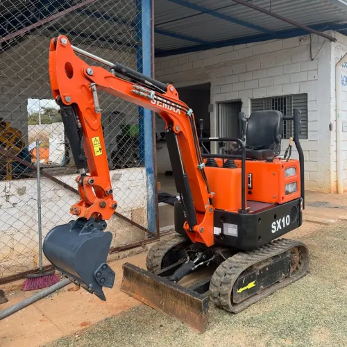 Mini Escavadeira Semax SX10 - Diesel - Oportunidade/ Aceito Troca 