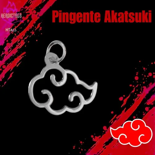 Pingente Nuvem Akatsuki - Naruto Shippuden