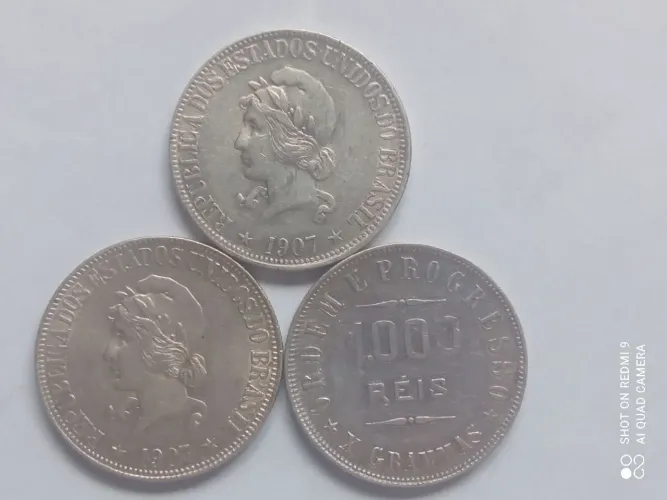 Pataca prata Rs1$000 X GRAMMAS