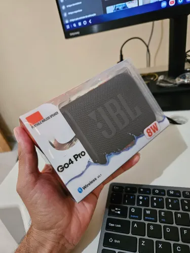 Caixa De Som Go4Pro Bluetooth Portátil Com Bateria Esportiva