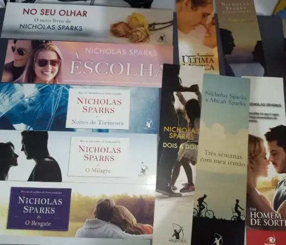 Marcadores de Páginas de Nicholas Sparks