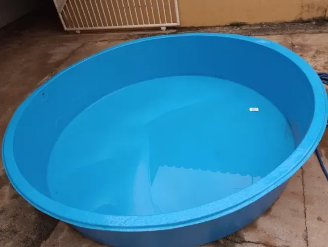 Piscina Infantil 1000 litros redonda em polietileno