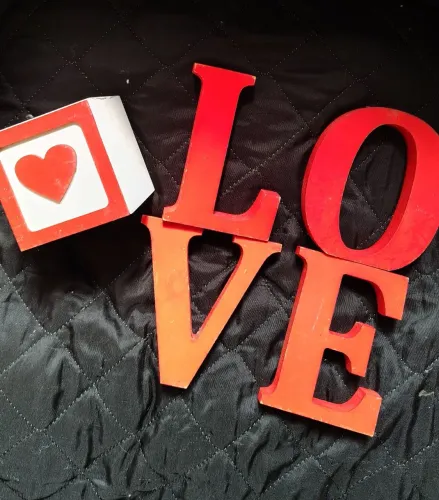 Kit LOVE de MDF para decoração casamento 