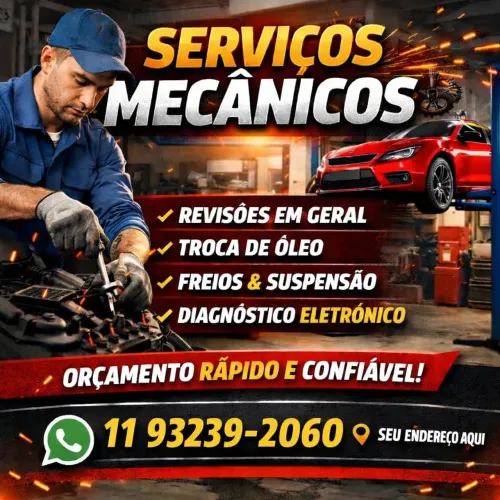 Serviços mecânico em casa