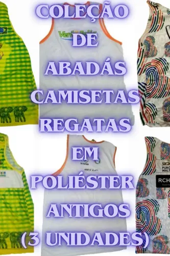 Coleção de Abadás Regatas Diversos Antigos