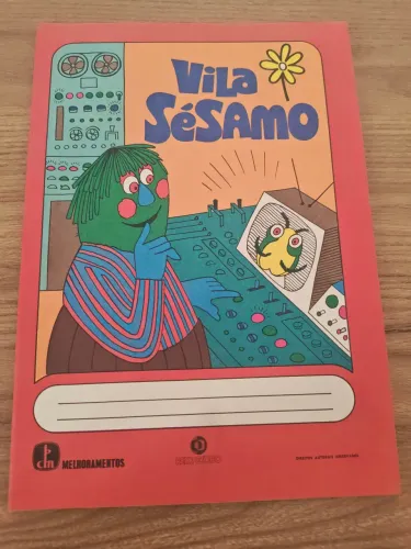 Caderno vintage Vila Sésamo (modelo B)
