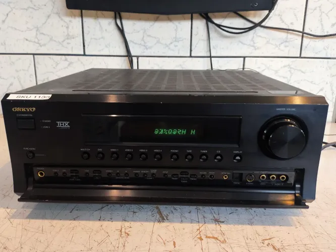 Receiver Onkyo TX - SR803 + DVD JVC funcionando detalhes na descrição
