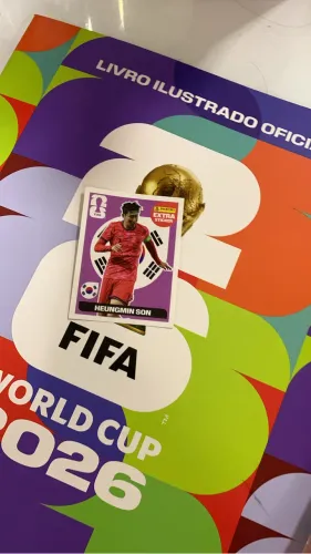 vendo figurinha da copa 2026 extra sticker SON