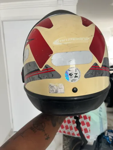 Capacete de moto