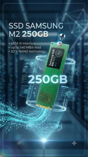 SSD 250GB Samsung m2