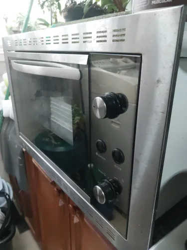 Forno elétrico de embutir.