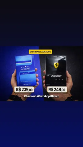 Perfumes Importados - Ferrari Black e Blue