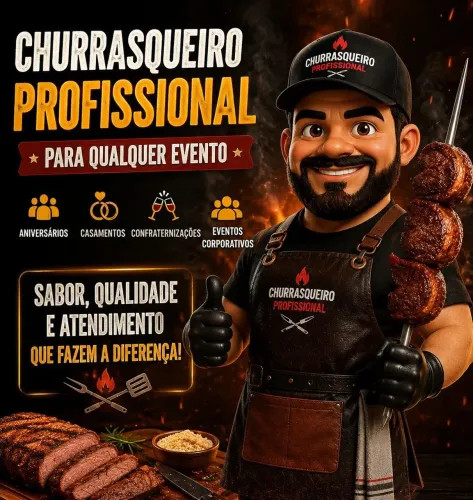 Contrate um Churrasqueiro Profissional - Faça Seu Evento Ser um Sucesso