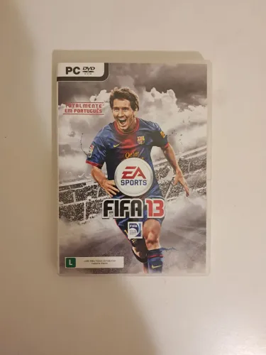 RARIDADE!!! Jogo fifa 13 pc ORIGINAL ( totalmente português)