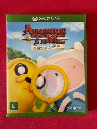 Jogo Adventure Time Xbox One Mídia Física Original Impecável Usado