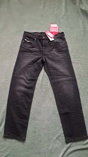 Calça jeans masculina Diesel modelo 2010 D black jeans 