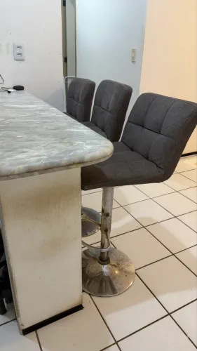 Kit banqueta estofada