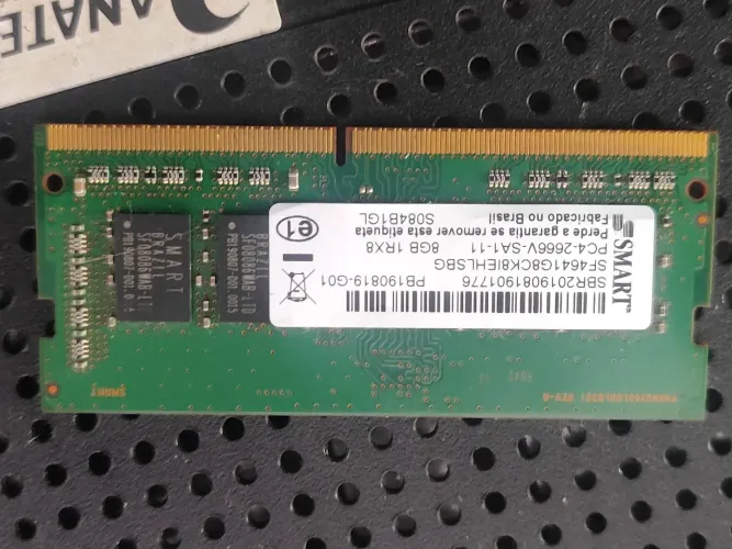 Memória Notebook 8gb Smart Ddr4 2666mhz