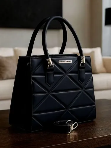 Bolsa feminina transversal e lateral