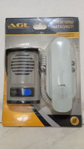 Porteiro Eletrônico AGL P10-S Residencial Novo na Caixa