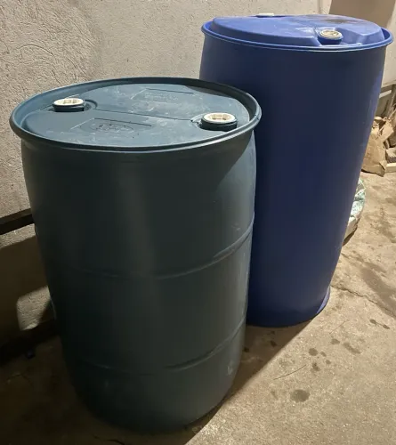 Barril plástico 
