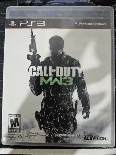 Lote 2 Jogos Call of Duty PS3: Modern Warfare 3 + Ghosts Mídia Física