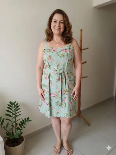 TUBA vestido linho 