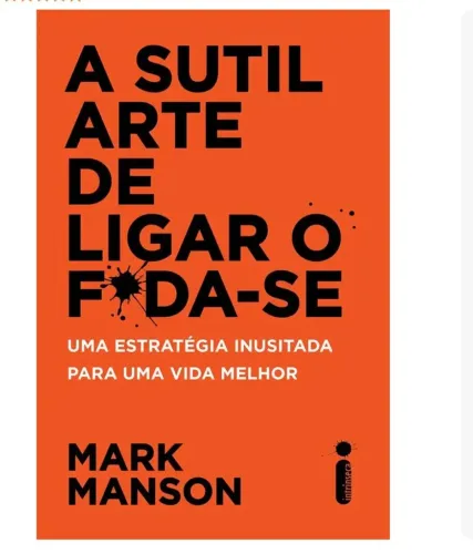 Livro a sutil arte de ligar o Foda-se