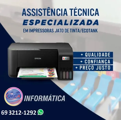 Manutenção especializada em impressoras Epson