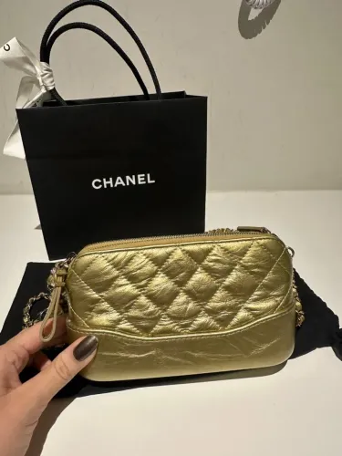 BOLSA CHANEL DOURADA