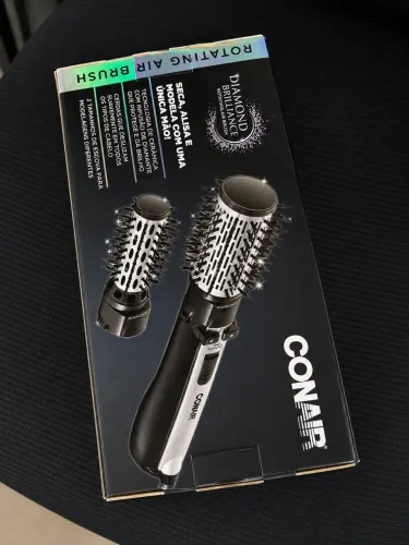 Escova Rotativa Conair Diamond Brilliance 110V - Excelente Estado